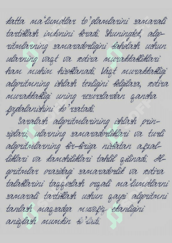 Saralash algoritmlari va samaradorliklari 3
