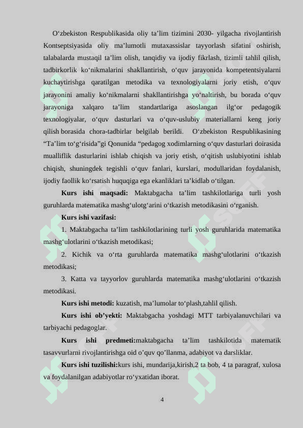 Maktabgacha taʼlim tashkilotlariga turli yosh guruhlarda matematika mashgʻulotgʻarini oʻtkazish metodikasi 3