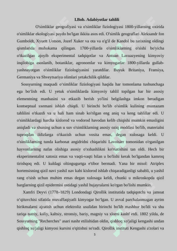 Nafas olish pigmentlari va ularning xossalari 5