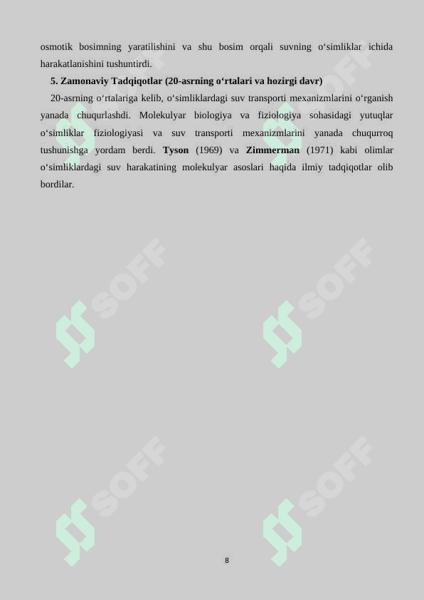 Nafas olish pigmentlari va ularning xossalari 8