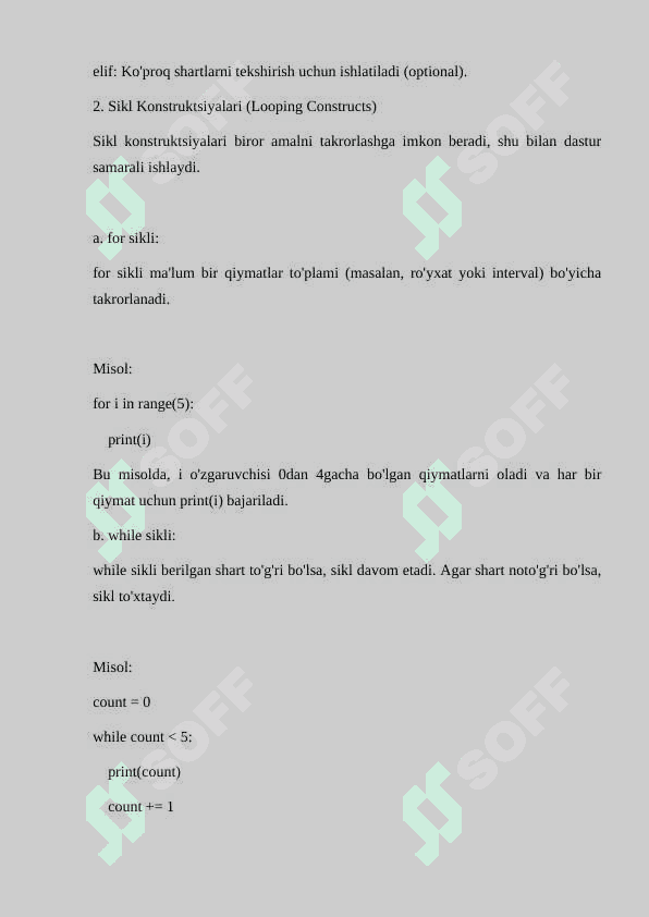 SHART VA SIKL KONSTRUKSIYALARI 3 5