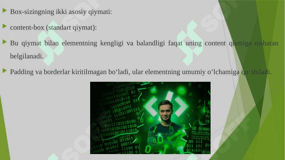 CSS box size nima va undan foydalanish 4