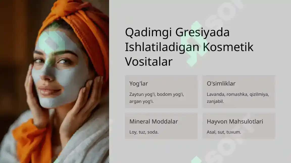 Qadimgi Gresiyada kosmetologiyani qo‘llanishi 4