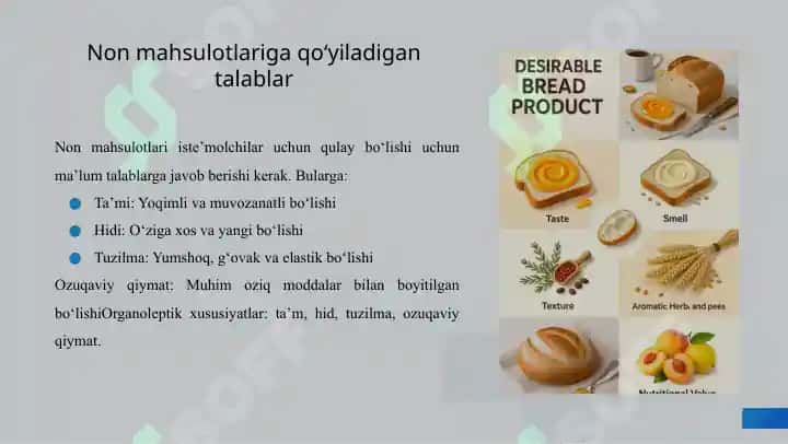 Non mahsulotlarini ishlab chiqarishda qo‘shimcha mahsulotlar 3