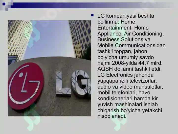 LG Electronics 3