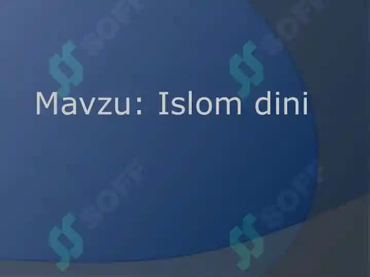 Islom dini 2