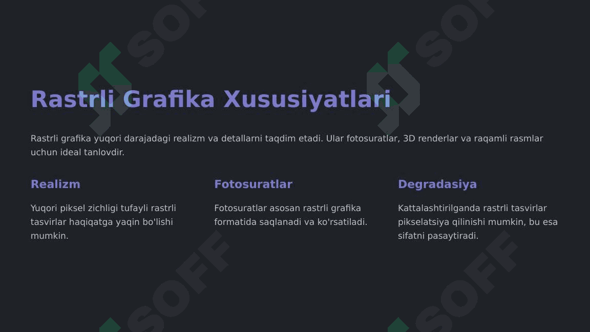 Rastrli va vektorli grafika formatlari 3
