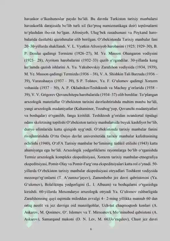 Tarixiy manbalar va zamonaviy axborot texnologiyalari 6