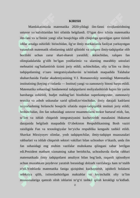 Funksiyaning ekstremum nuqtalari 2