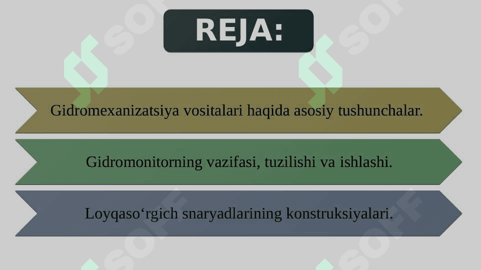 Gidromexanizatsiya mashinalari va uskunalari 2
