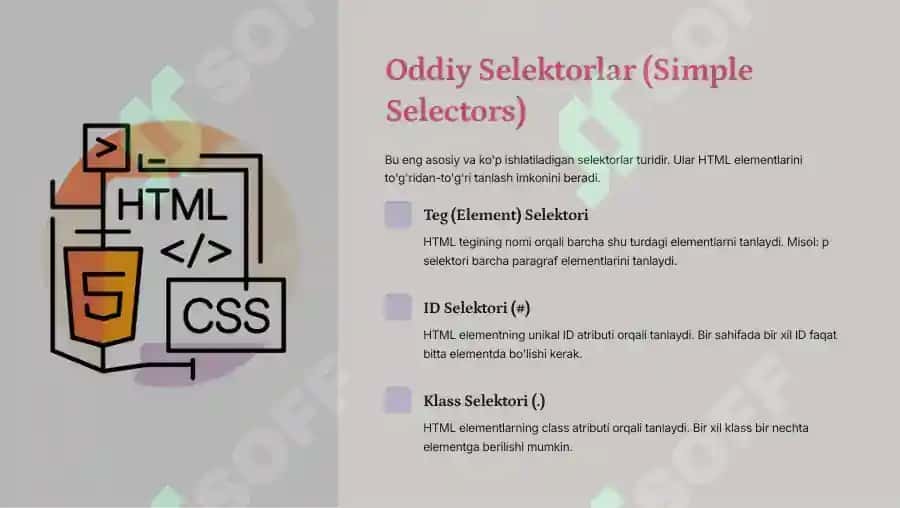 CSS Selektorlari 4