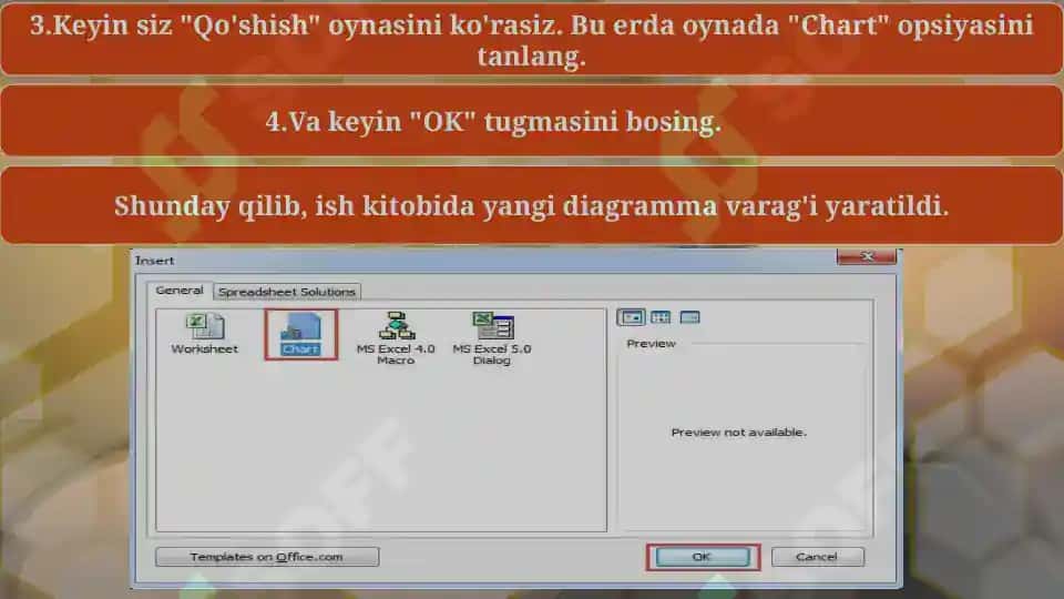 Excel dasturida avtoto'ldirishlar va avtohisoblashlar. Diagrammalar yaratish. 3
