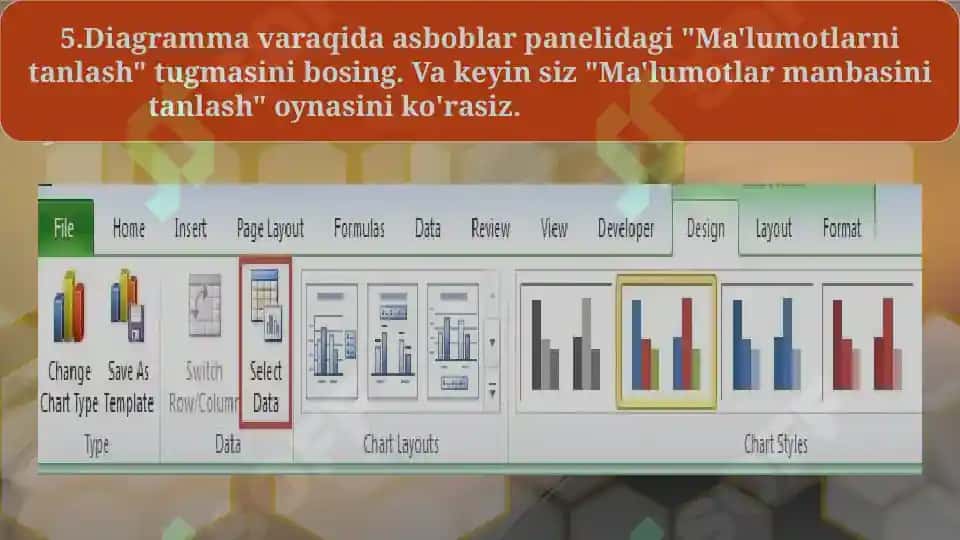 Excel dasturida avtoto'ldirishlar va avtohisoblashlar. Diagrammalar yaratish. 4