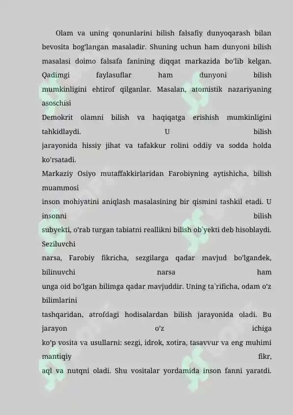 Gnoseologiya – bilish haqidagi ta`limot 4