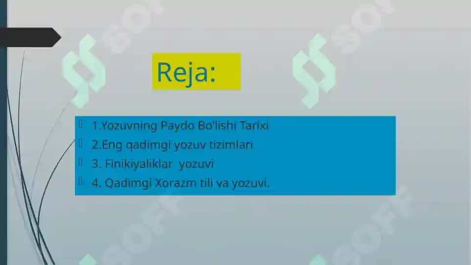 Engqadimgi davrda yozuvning paydo bo'lishi 2