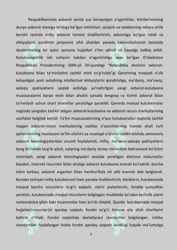 Axborot kutubxona muassasalarda axborot kutubxona 3