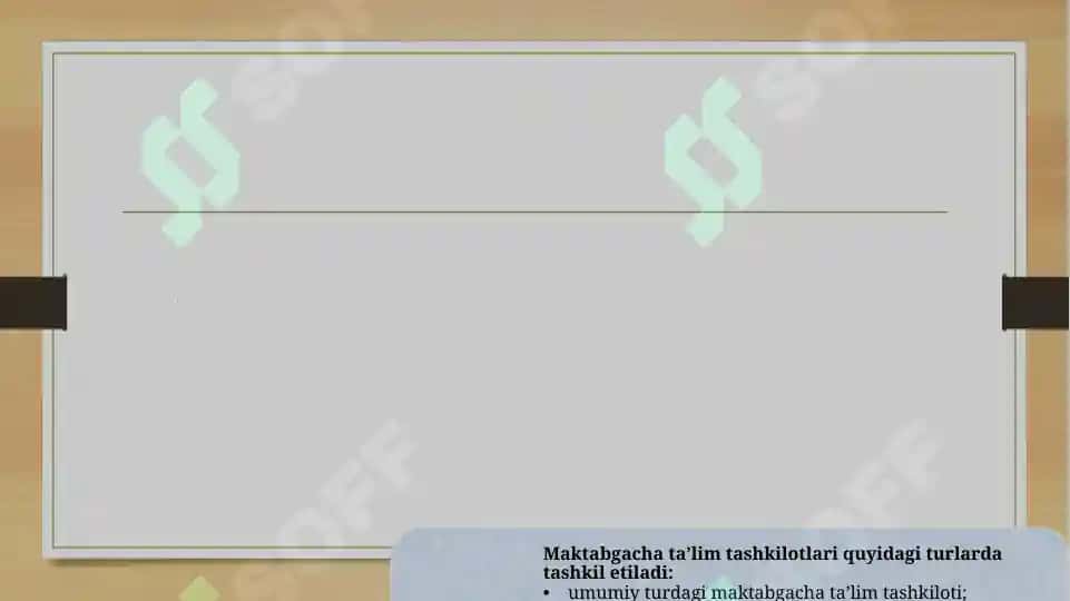 O'zbekiston Respublikasining "Maktabgacha ta'lim va tarbiyato'g'risidagi qonuni" niamaliyoti 4