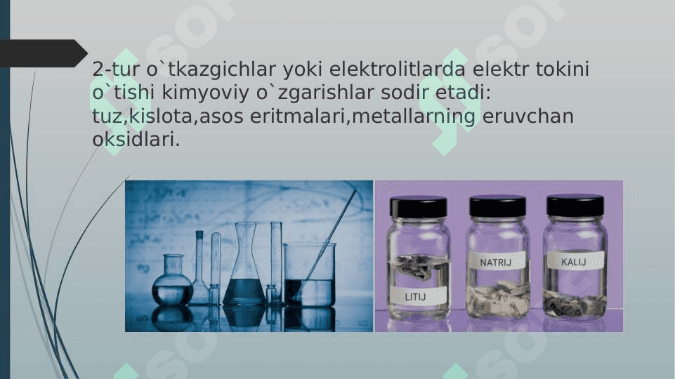ELEKTIR O’TKAZUVCHANLIK 5