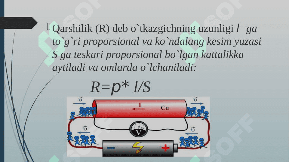 ELEKTIR O’TKAZUVCHANLIK 7
