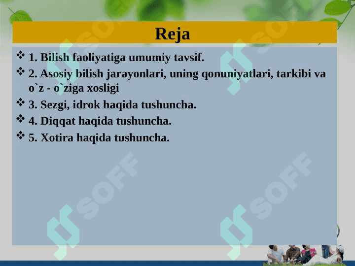 Bilish jarayonlari 2