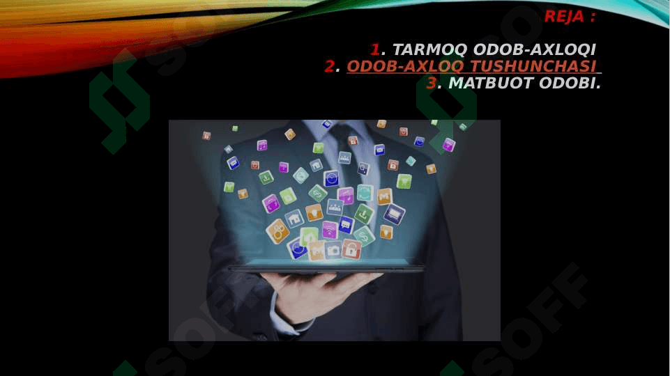Tarmoq odob axloqi 2