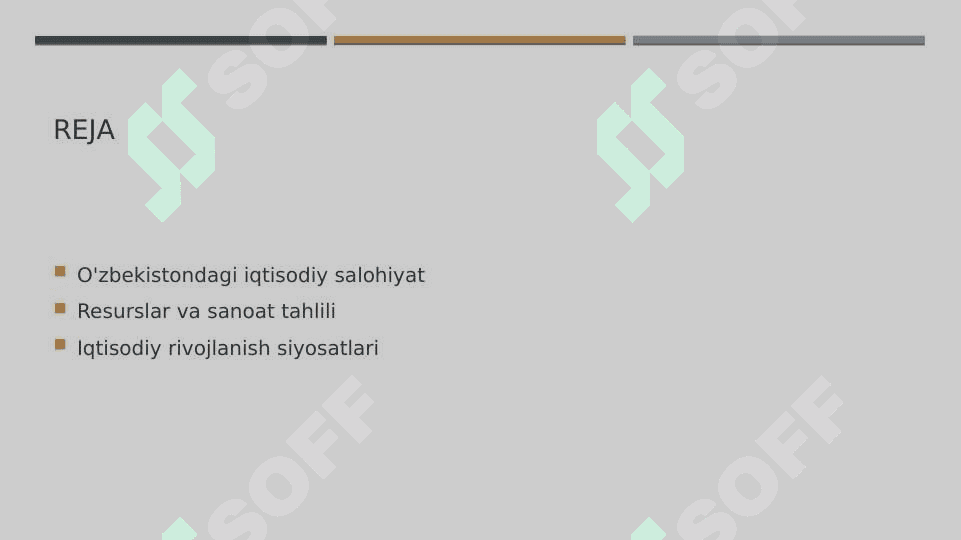 O’zbekistonning Iqtisodiy salohiyatini aniqlash 2