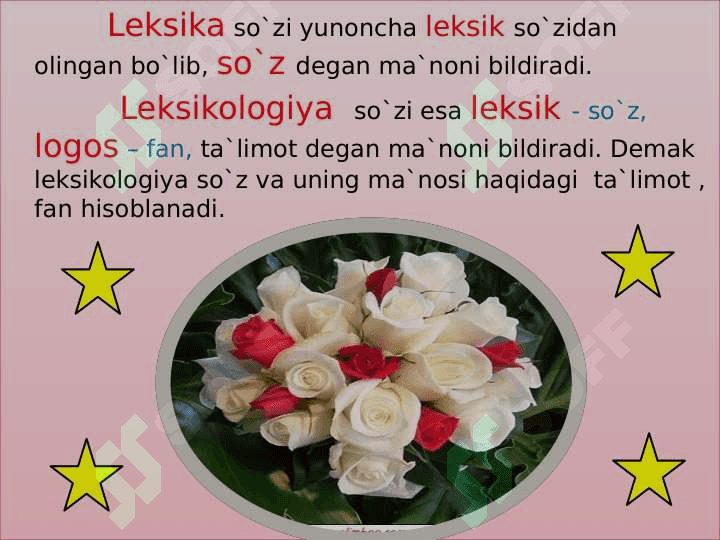 Ona tilining leksik tizimi 2