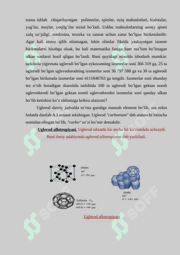 UGLЕRОD KIMYOSI 2