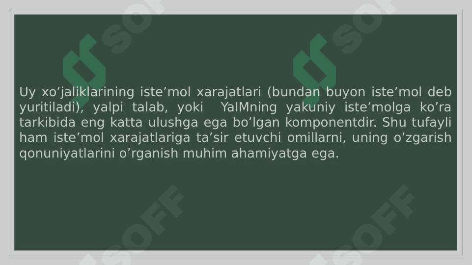 ISTE'MOL, JAMG'ARISH VA INVESTITSIYA FUNKSIYALARI. 3