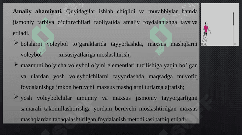 Voleybolchilarga to’pni boshqarish texnikasini o’rgatish 3