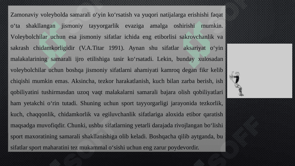 Voleybolchilarga to’pni boshqarish texnikasini o’rgatish 5