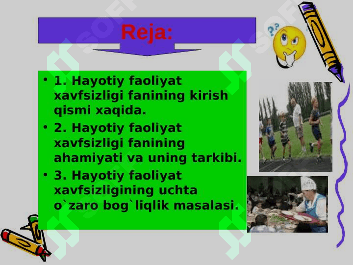 Hayotiy faoliyat xavfsizligining nazariy asoslari. 2