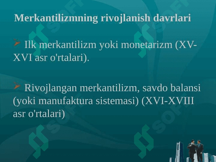 MERKANTILIZM 5