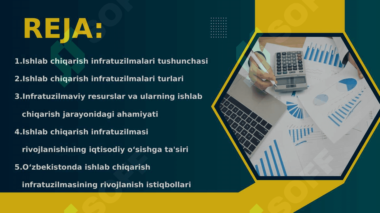 ISHLAB CHIQARISH INFRATUZILMALARI VA ULARNING IQTISODIY TAHLILI 2