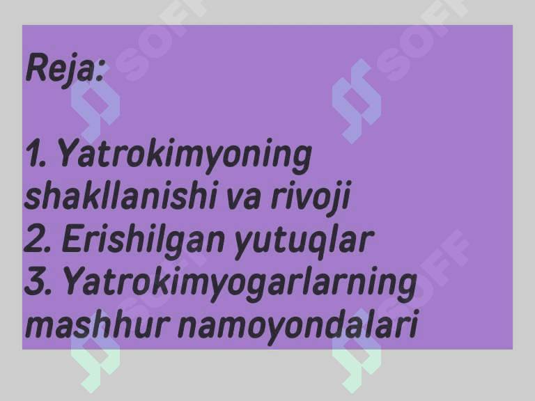 Yatrokimyo va uning mashhur namoyandalari 2