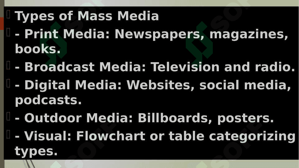 Mass media 3