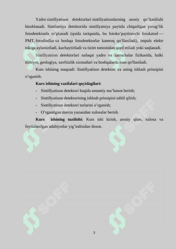 SINTILLYATSION DETEKTOR 3