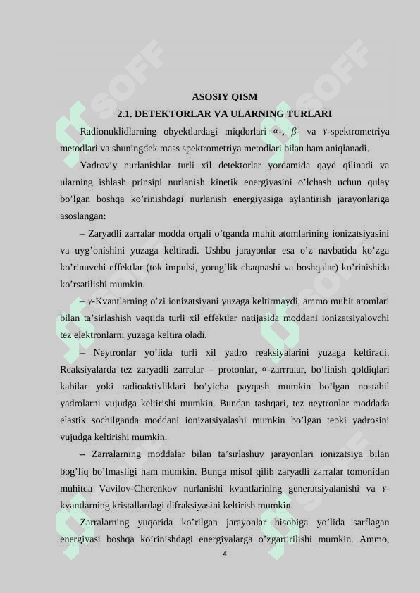 SINTILLYATSION DETEKTOR 4