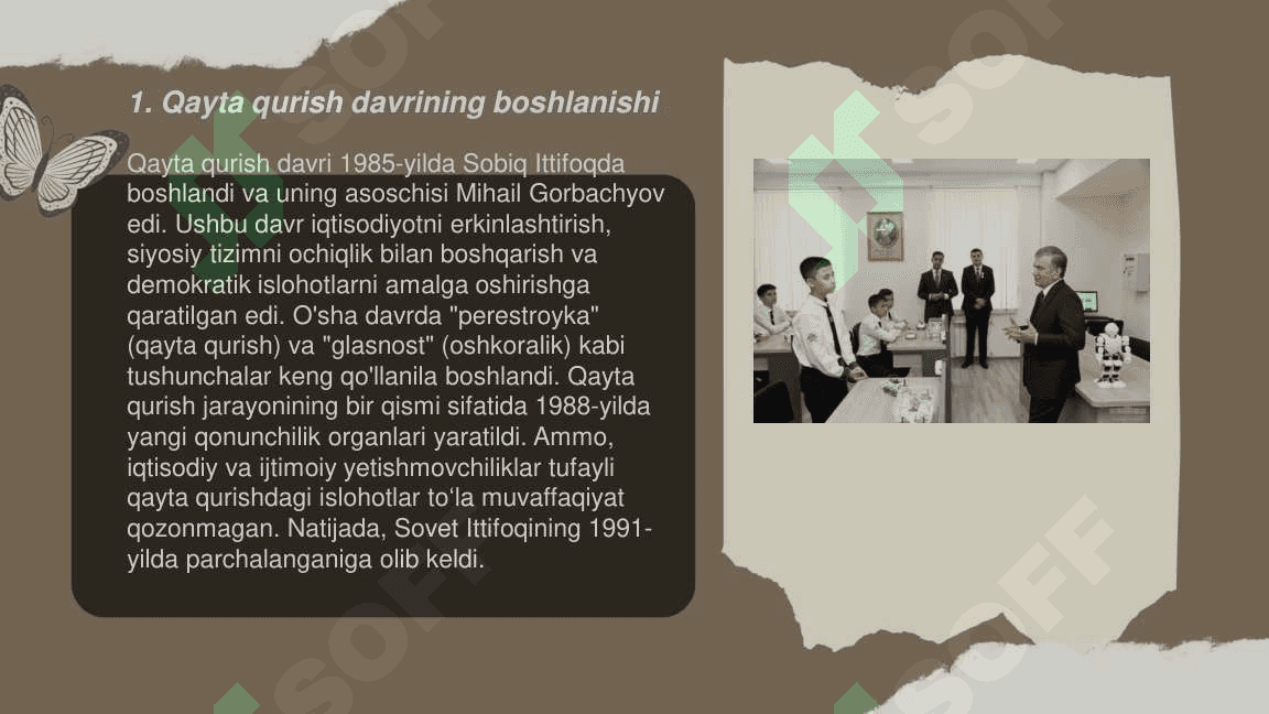 "Qayta qurish" yillarida O'zbekistondagi ijtimoiy siyosiy vaziyatvaziyat 3