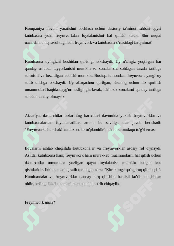 FREYMVORKALAR TURI 2