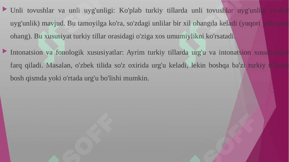 Turkiy tillar tasnifidagi fonetik va morfologik tamoyillar 8