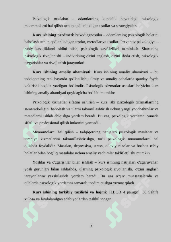 PSIXOLOGIK XIZMAT ASOSLARI 4