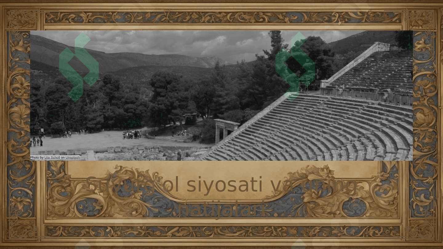 Amir Temurning suyurgʻol yerlar siyosati 7