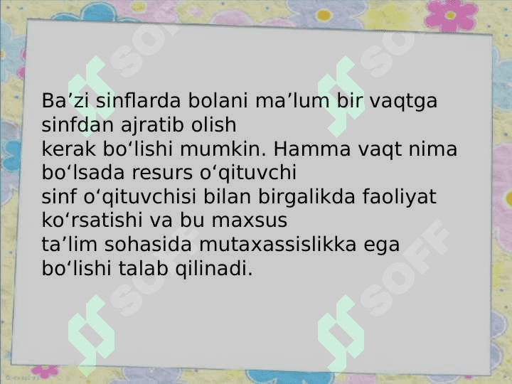 Inkluziv ta'lim jarayonida ta'lim muassasalari va oila hamkorligida ishlash 3