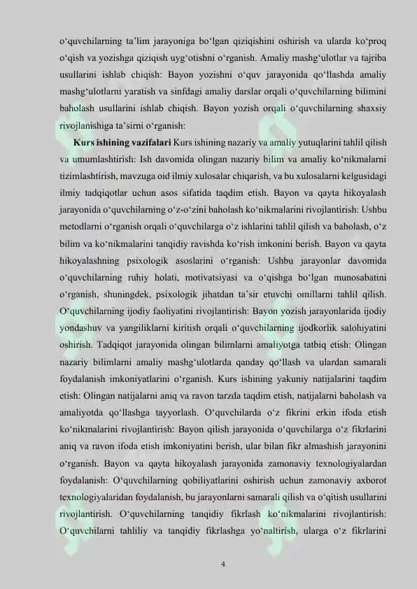 BOSHLANG‘ICH SINFLARDA BAYON YOZISHGA O‘RGATISH USULLARI 3