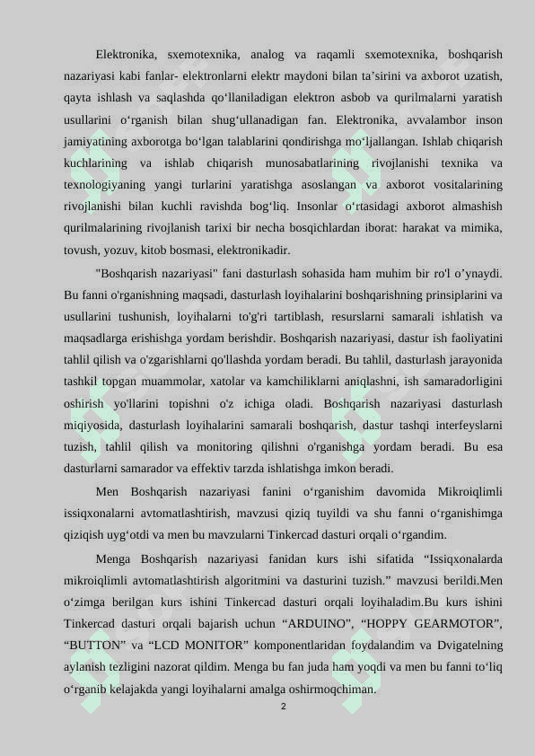 MIKROIQLIMLI ISSIQXONA 2