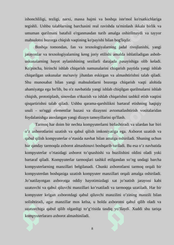Cisco Packet Tracer dasturida Smart Office tarmog’ini qurish 7