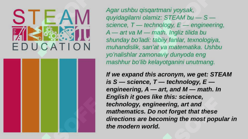 STEAM   taʼlim (STEAM EDUCATION). 4