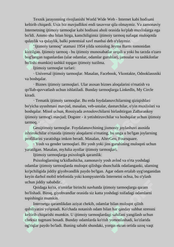 Ijtimoiy mediada taxdid va xavf-xatarlar 2