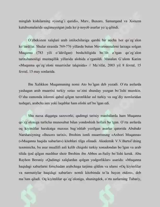 Ilk o`rta asrlarda o`rta osiyoda tarixiy bilimlar rivojlanishi 4